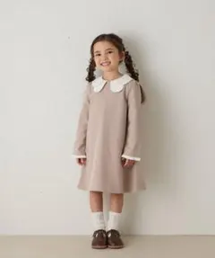 【riziere】ダブルカラーセレモニーワンピース 女の子 リジェール　100