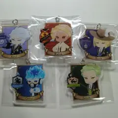 ツイステッドワンダーランド アクリルキーホルダー 5点セット