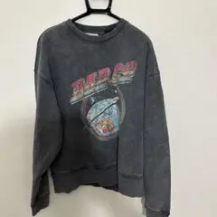 ザラ　BAD Co グラフィック スウェットシャツ　M