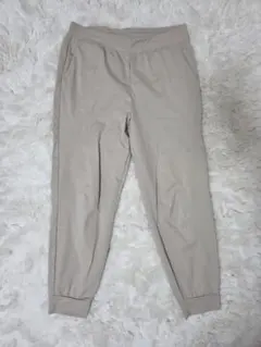 UNIQLO AIRism ベージュ ジョガーパンツ L