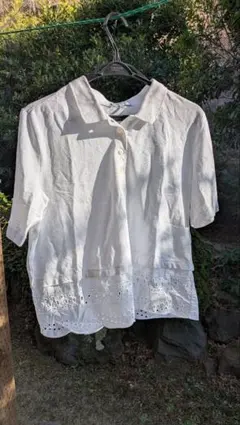 TOMMY HILFIGER ホワイトポロシャツ S