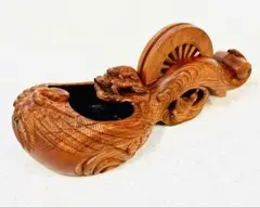 大型装飾墨壺　壺順之作　王将　墨壺　墨壷　彫刻　墨坪　墨つぼ　すみつぼ　大工道具 大型装飾墨壺 壺順之作 王将 墨壺 墨壷 彫刻 墨坪 墨つぼ すみつぼ