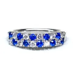 美品☆Pt900☆絶品アウイナイト0.3ct×ダイヤ0.39ctリング - メルカリ