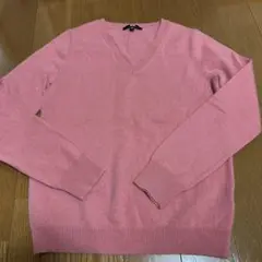 ユニクロ カシミヤ100% 長袖ニット