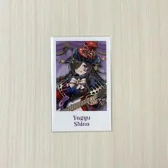 にじさんじ　夜牛詩乃　チェキ風カード