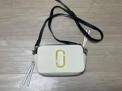MARC JACOBS マークジェイコブス シャッター カメラバッグ アイボリー 