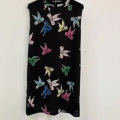 Boutique Moschino リボン柄 ノースリーブワンピースのサムネイル