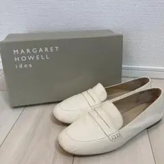 MARGARET HOWELL idea コインローファー　アイボリーのサムネイル