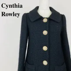 極美品 Cynthia Rowley コート ブラック 2 0058-Aのサムネイル