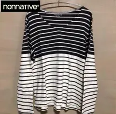nonnative ノンネイティブ 長袖ボーダーカットソー Mサイズのサムネイル