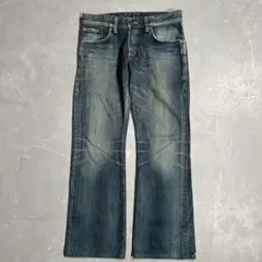 00s Edwin フレアデニム ブーツカット Y2K 70s 復刻 グランジ