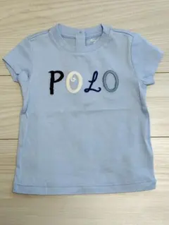 【美品】Polo Ralph Lauren 水色 Tシャツ 12mのサムネイル