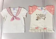アクシーズファムキッズ　Tシャツ　2枚セット 120センチのサムネイル