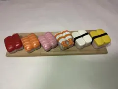 光る寿司ミニチュアセット 6個入り