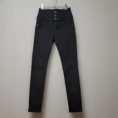 【美品】ヘザー「 Heather 」ハイウエスト ISKOストレッチデニム M