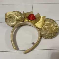 ディズニーミッキー風カチューシャ ゴールド