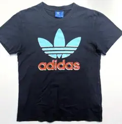 adidas トレフォイル ロゴT 黒 定番 人気