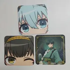 ブルーロック　スマイスベースカフェ　天狗茶亭　コースター　蜂楽　氷織　凛