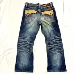 EDWIN 441XVS ☆ストレートデニム☆ヴィンテージ加工☆32インチ
