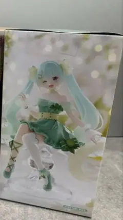 初音ミク フリューくじ ラストゲット賞 ぬーどるストッパー ライム FuRyu