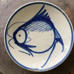 中国古美術 明朝時代大皿 飾皿 麒麟図 唐物在銘 唐物 径約20cm - メルカリ