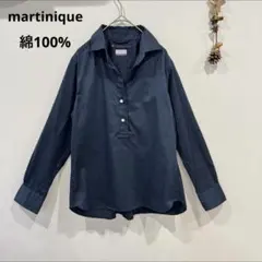 martinique マルティニーク シャツ　綿100% プルオーバーシャツのサムネイル