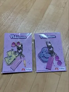 ポケットモンスター　バッグチャーム　ピカチュウ　チラーミィ　セット売り　新品