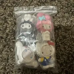 サンリオキャラクターズ フォトフレームマスコット　全4種　コンプリート