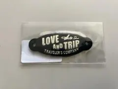 ＊セール　トラベラーズノート 2025 オリジナルレザータグ（ブルー）とステッカ