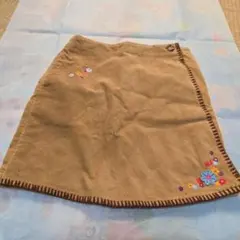mikinouse コーデュロイラップスカート 130