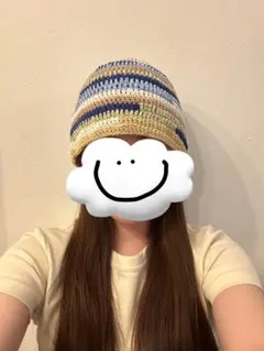 クラッシャーハット　 バケットハット　 クロシェハット　 ハンドメイド