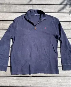 POLO RALPH LAUREN ハーフジップ ニット y2k yoko