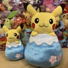 富士山ピカチュウ スカイツリーピカチュウ ぬいぐるみ - メルカリ