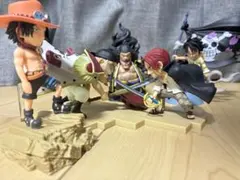 ワンピース フィギュア まとめ売り エース 白ひげ シャンクス　ルフィのサムネイル