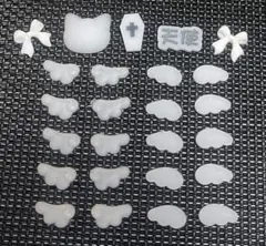 ネイルパーツ 3D 羽パーツ量産型 ④