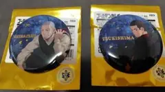 ゴールデンカムイ　PLAZAロフト　トレーディング缶バッジ夜雨　(白石&月島)