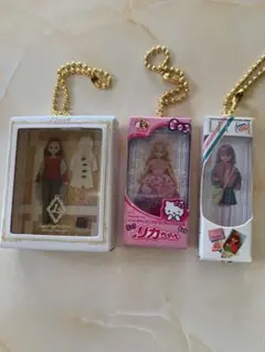 リカちゃんガチャ　ミニチュアパッケージコレクション　3個セット