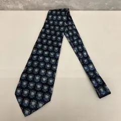 ランセル ネクタイ 総柄 デザイン シルク 絹100% ビジネス アクセサリー