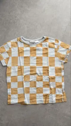 ZARA キッズ チェック柄 Tシャツ 98cmのサムネイル