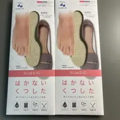 NAIGAI SUASIC はかないくつした 21-24.5cm 2セットのサムネイル