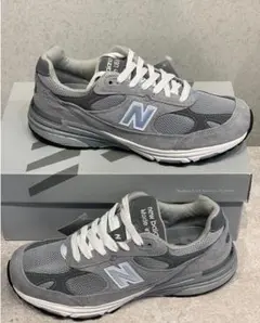 ニューバランス993シリーズ25センチグレーです