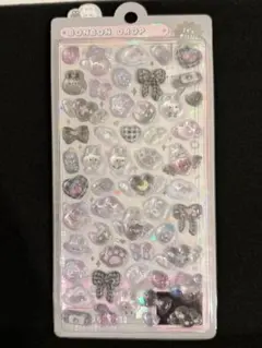 【正規品】ボンボンドロップシール しろくろボンボン