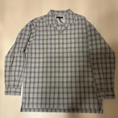 GLOBAL WORK チェック柄 長袖シャツ Mサイズ