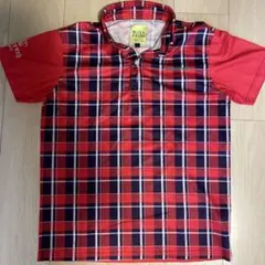 BLUE CRUSH チェック柄シャツ ゴルフウェア　Lサイズ