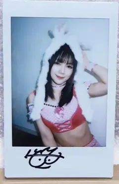 【レア！激カワツインテ】 【早い者勝ち】涼森れむ 直筆サイン入り ワイド チェキ 2025年最新】涼森れにの人気アイテム - メルカリ