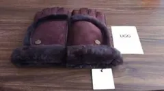 【新品】 UGG Australia フィンガーレス グローブ ファー付きのサムネイル