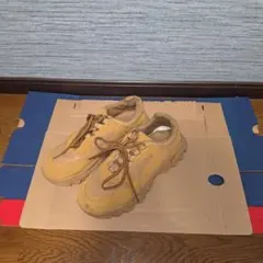 BE BEAT ダッドスニーカー キャメル 42 26cm 厚底 厚底スニーカー