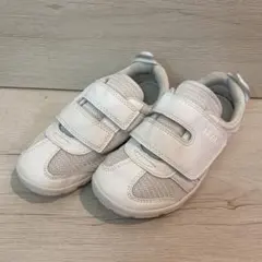 【美品】)IFME 上履き　19.0 ホワイト　白