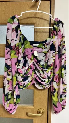 Abercrombie & Fitch M フラワープリントシャツ