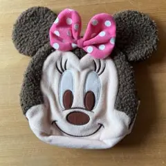 ミニーマウス フリースポーチ